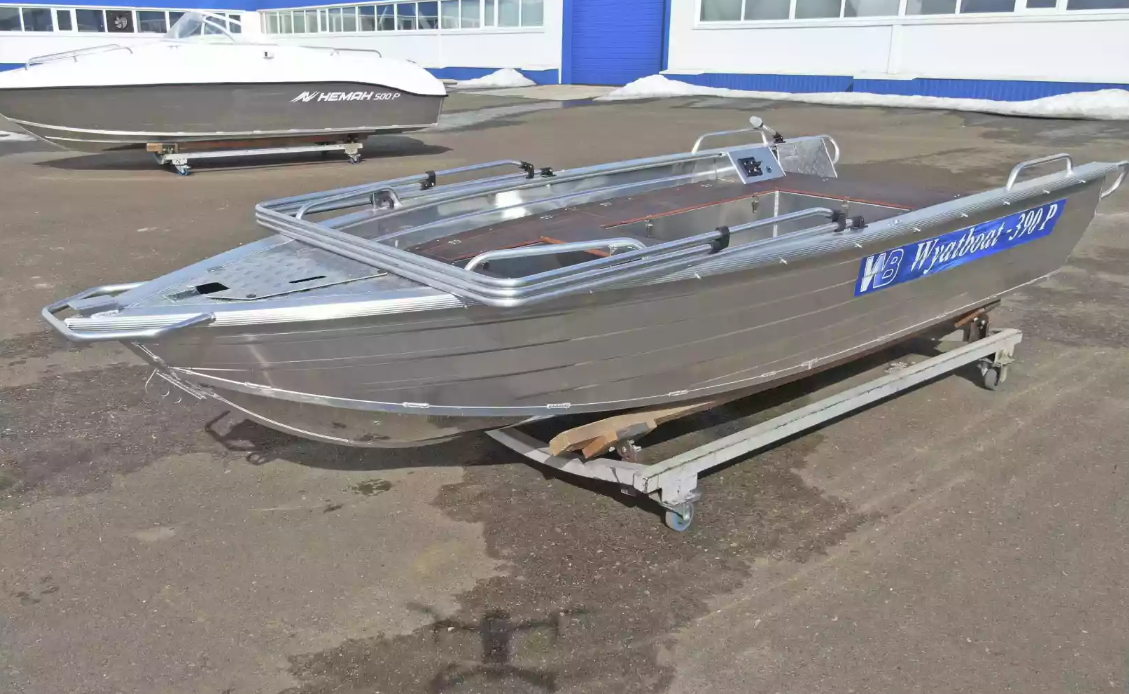 Алюминиевая лодка Wyatboat-390РМ в Уссурийске