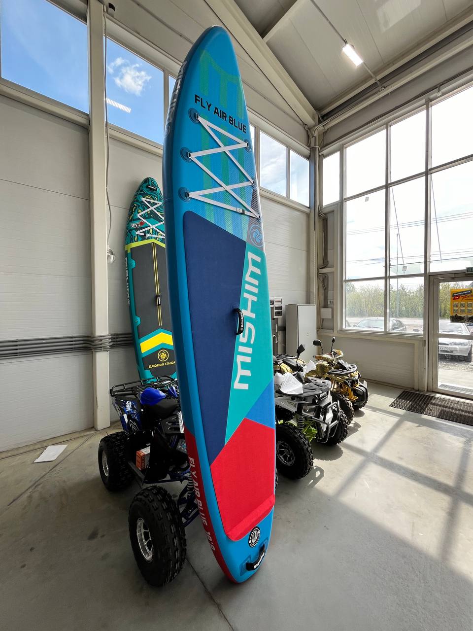 SUP (САП) Доска MISHIMO FLY AIR BLUE 10,8’ (330см) в Уссурийске