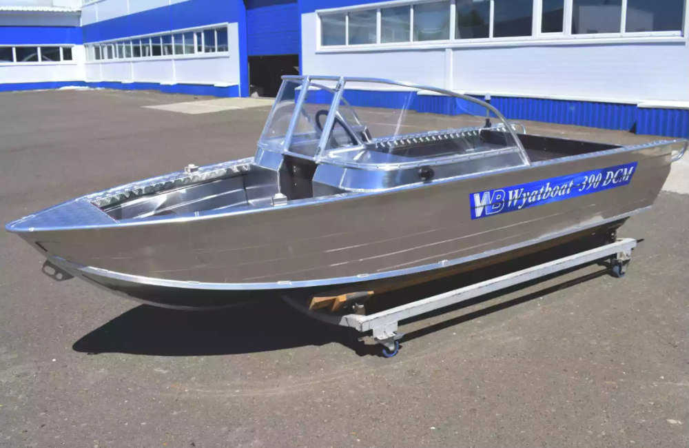 Алюминиевая лодка Wyatboat-390 DCM в Уссурийске