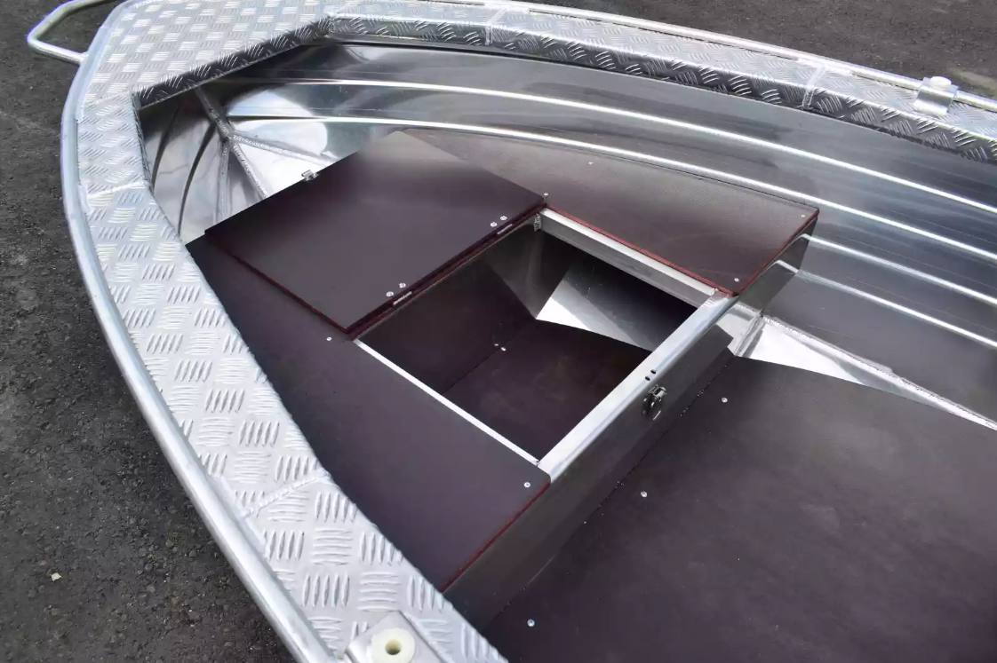 Алюминиевая лодка Wyatboat-390Р Увеличенный борт в Уссурийске