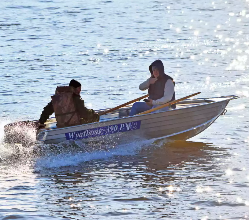 Алюминиевая лодка Wyatboat-390 P в Уссурийске
