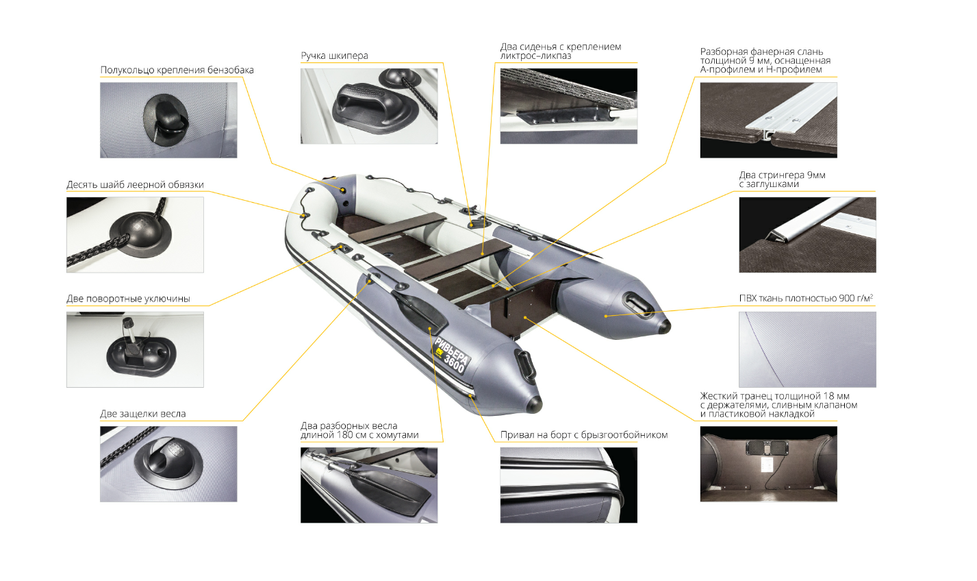 Лодка Ривьера Компакт 2900 СК в Уссурийске