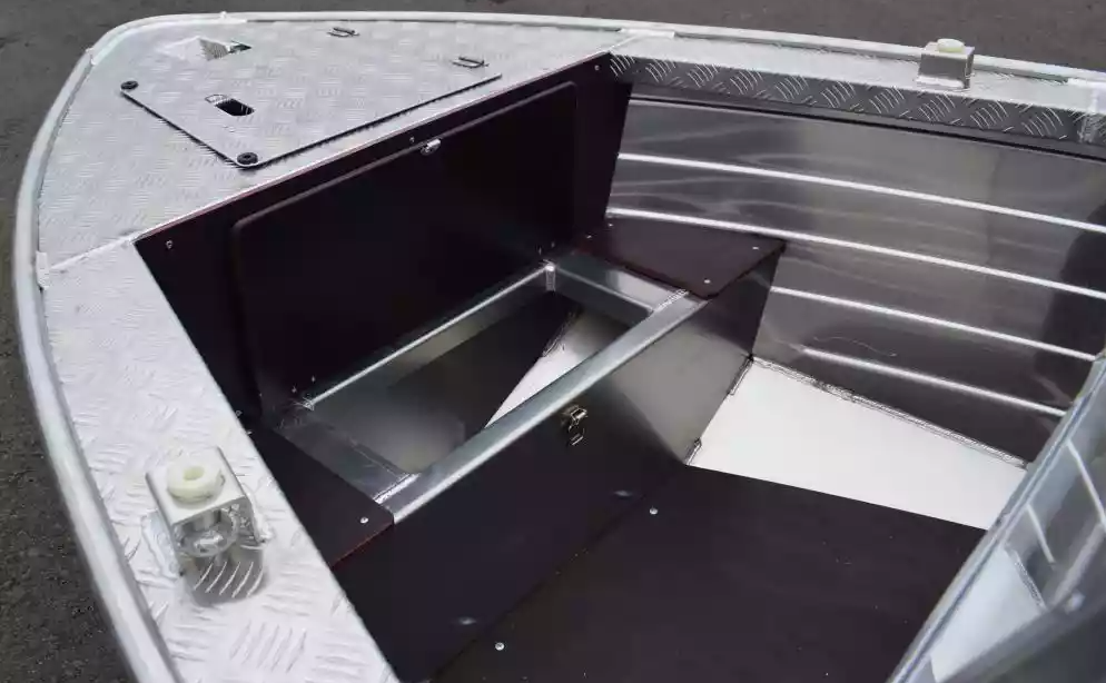 Алюминиевая лодка Wyatboat-390 DCM Увеличенный борт в Уссурийске