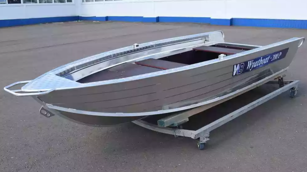 Алюминиевая лодка Wyatboat-390Р Fish в Уссурийске