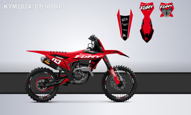 Кроссовый мотоцикл Sanchez Fury CB300RL в Уссурийске