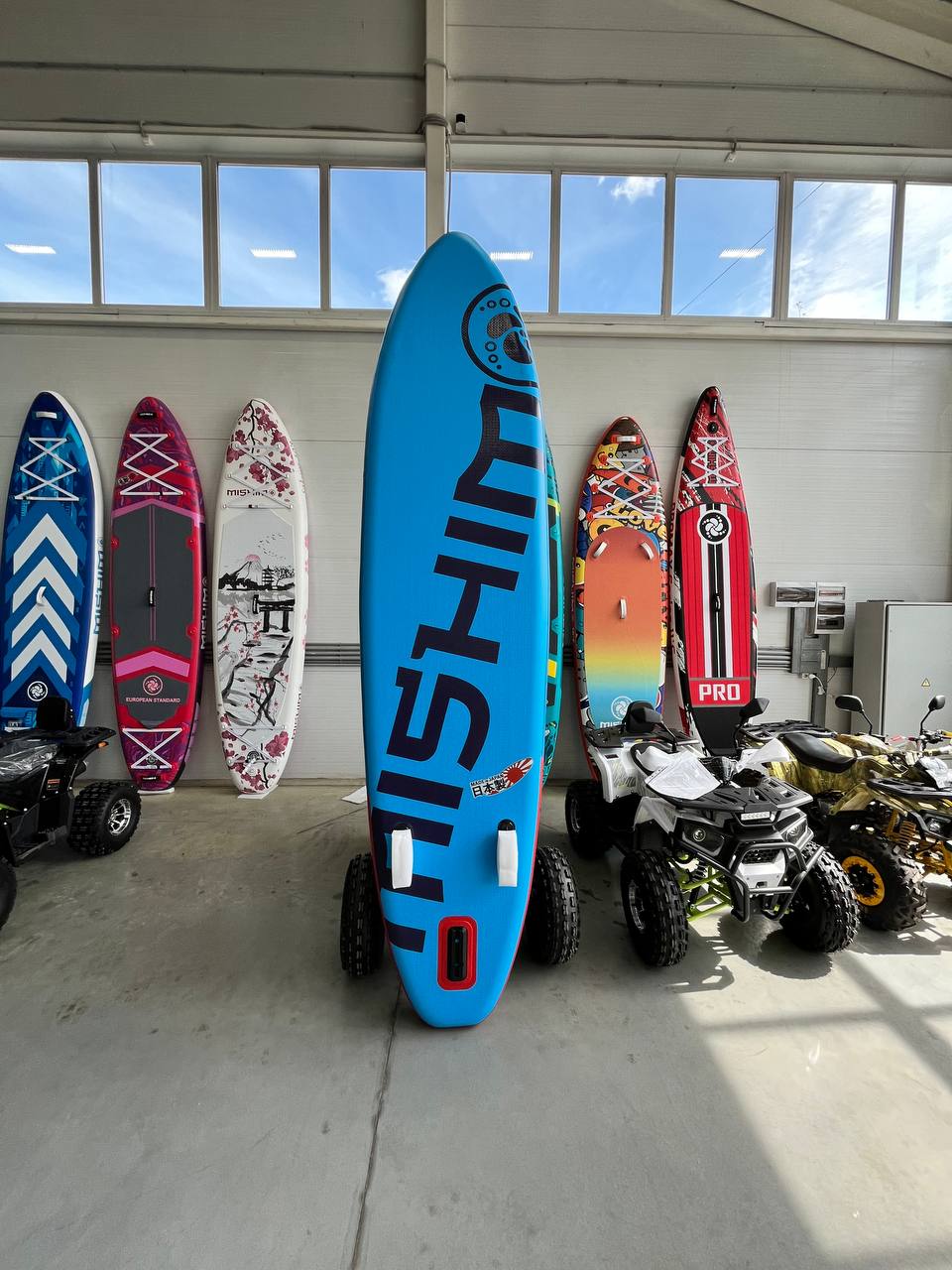 SUP (САП) Доска MISHIMO FLY AIR BLUE 10,8’ (330см) в Уссурийске