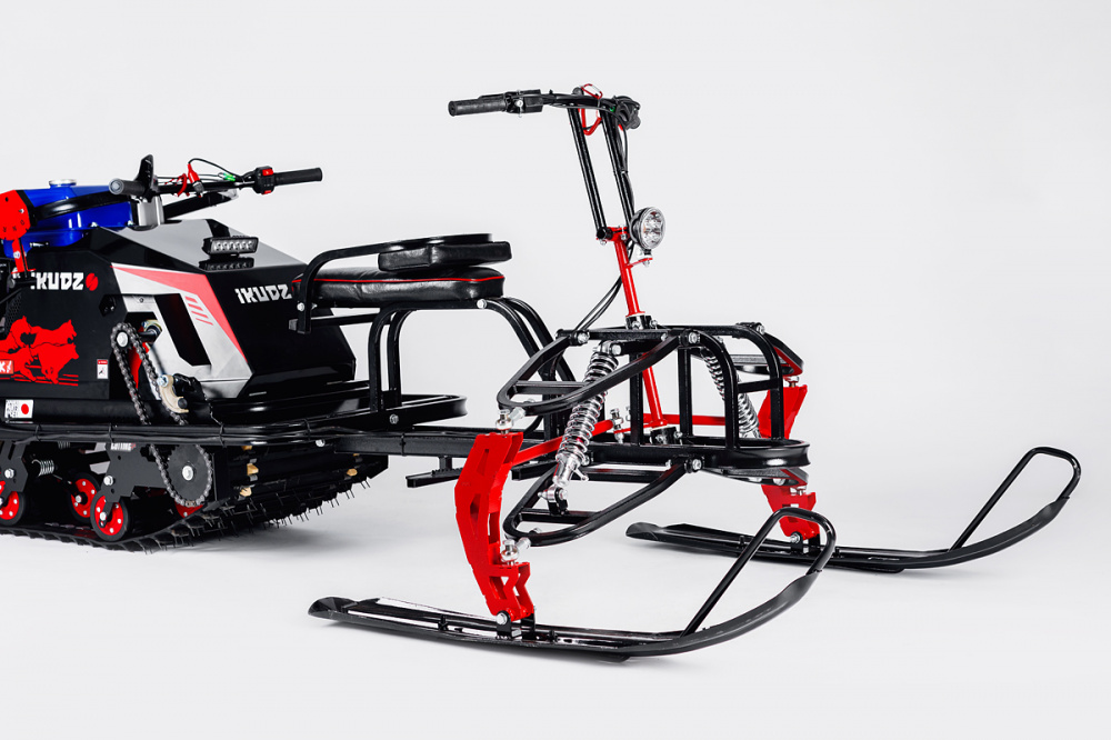 Лыжный модуль IKUDZO с подогревом ручек металлические лыжи в Уссурийске