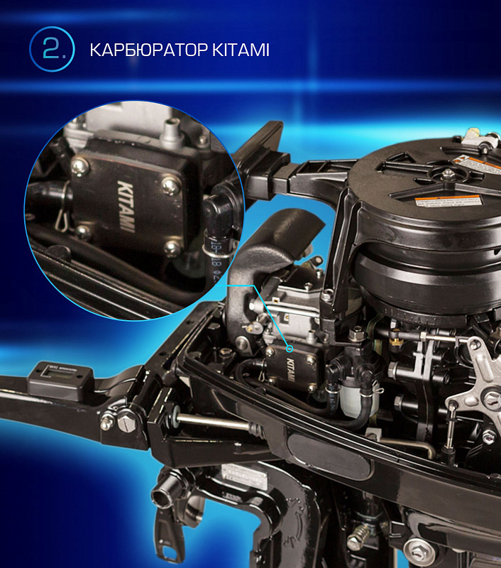 Лодочный мотор MARLIN PROLINE MP 9.9(20) AMHL FORCE в Уссурийске