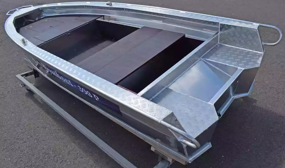 Алюминиевая лодка Wyatboat-390Р Fish в Уссурийске
