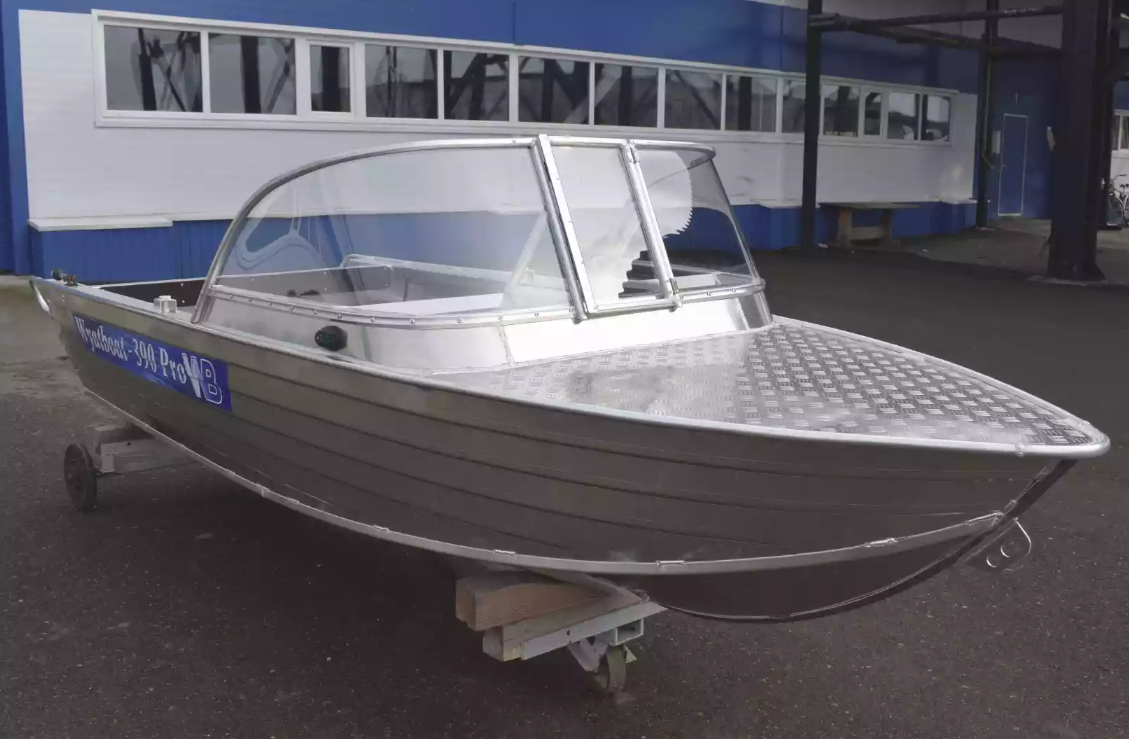 Алюминиевая лодка Wyatboat-390 Pro в Уссурийске