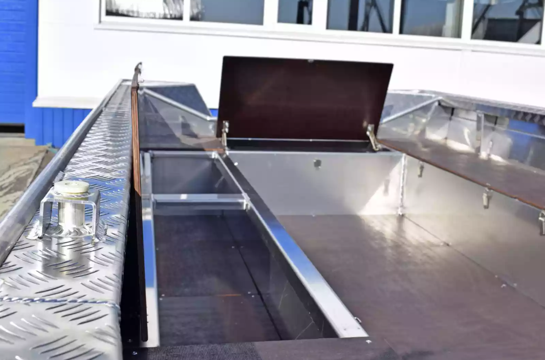 Алюминиевая лодка Wyatboat-490 Jonboat в Уссурийске