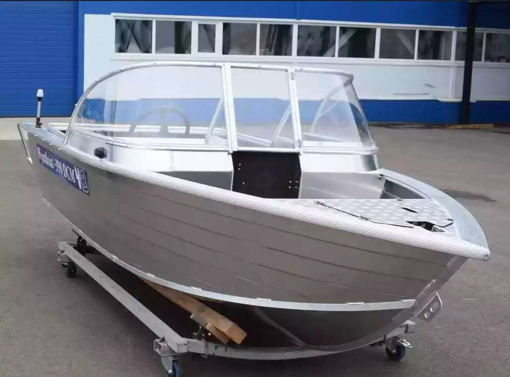 Алюминиевая лодка Wyatboat-390 DCM Увеличенный борт в Уссурийске