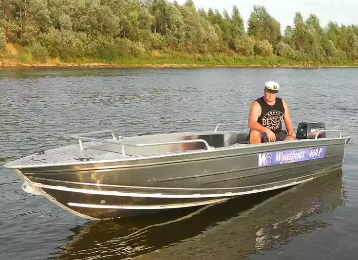 Алюминиевая лодка Wyatboat-460 P в Уссурийске