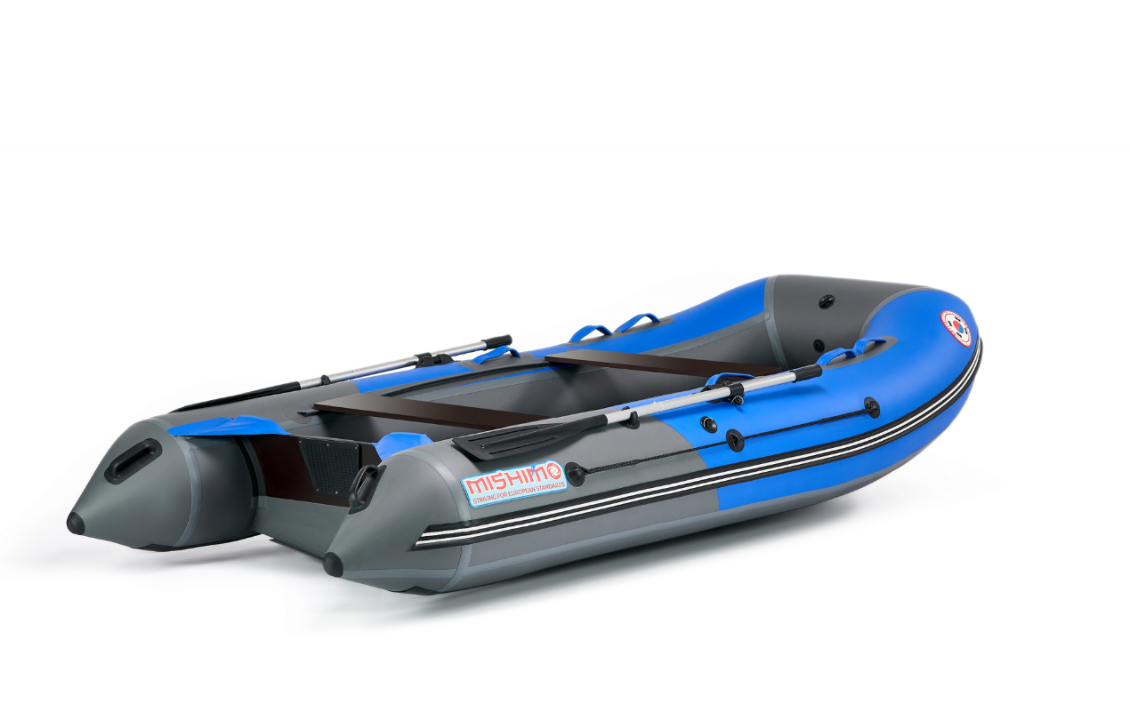 КОМПЛЕКТ ЛОДКА MISHIMO PRO 350 + ЛОДОЧНЫЙ МОТОР MARLIN MP 9.9 (15) AMHS PROLINE в Уссурийске