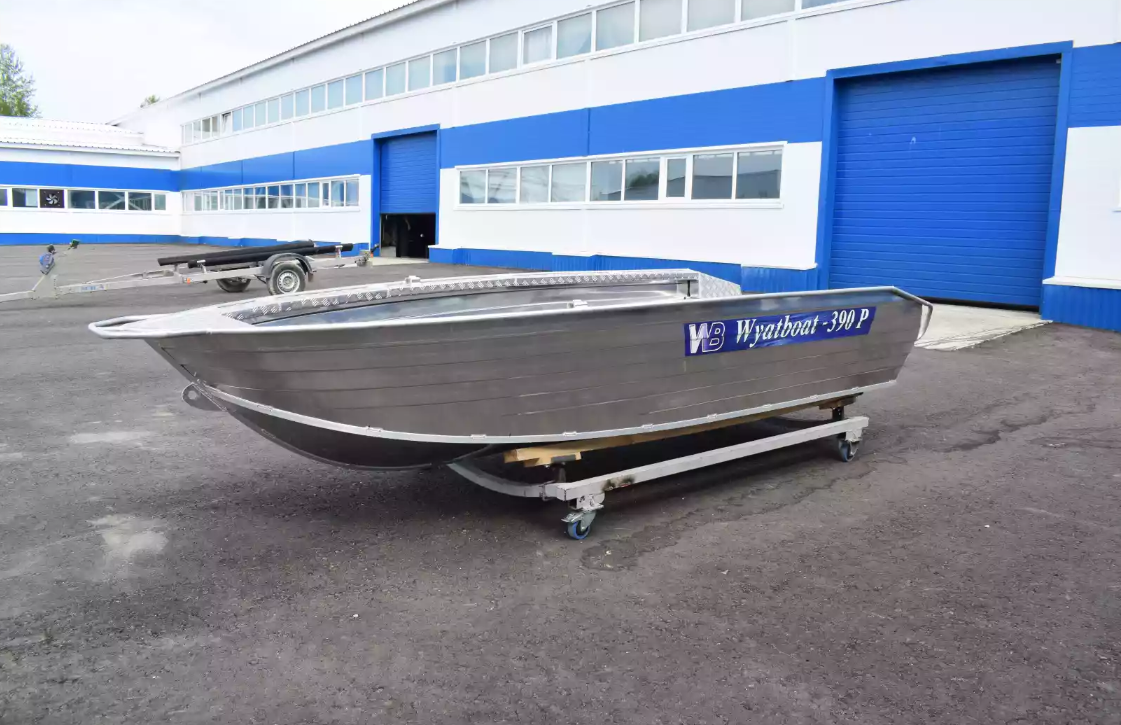 Алюминиевая лодка Wyatboat-390Р Увеличенный борт в Уссурийске