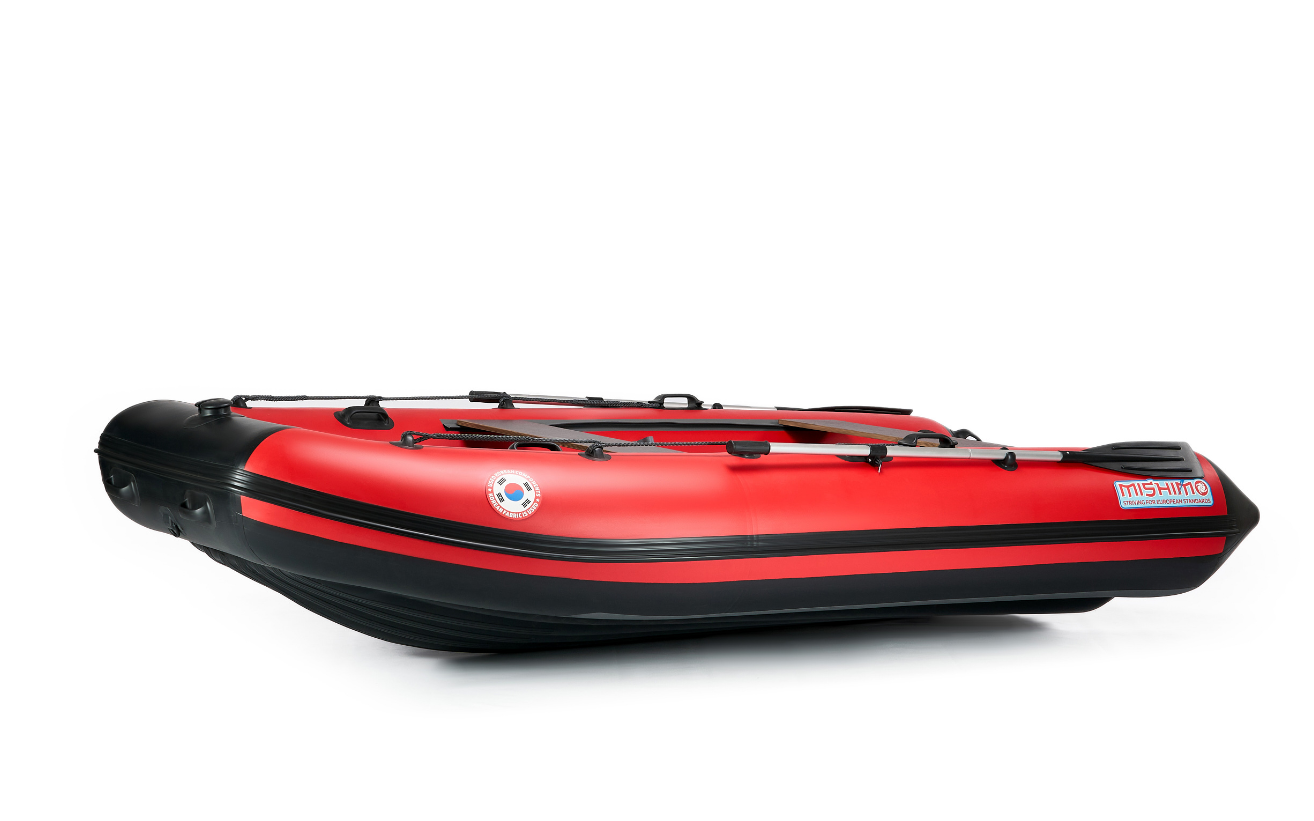 КОМПЛЕКТ ЛОДКА MISHIMO RAPID 380 PRO+ ЛОДОЧНЫЙ МОТОР MARLIN MP 9.9 (20) AMHS PROLINE FORCE в Уссурийске