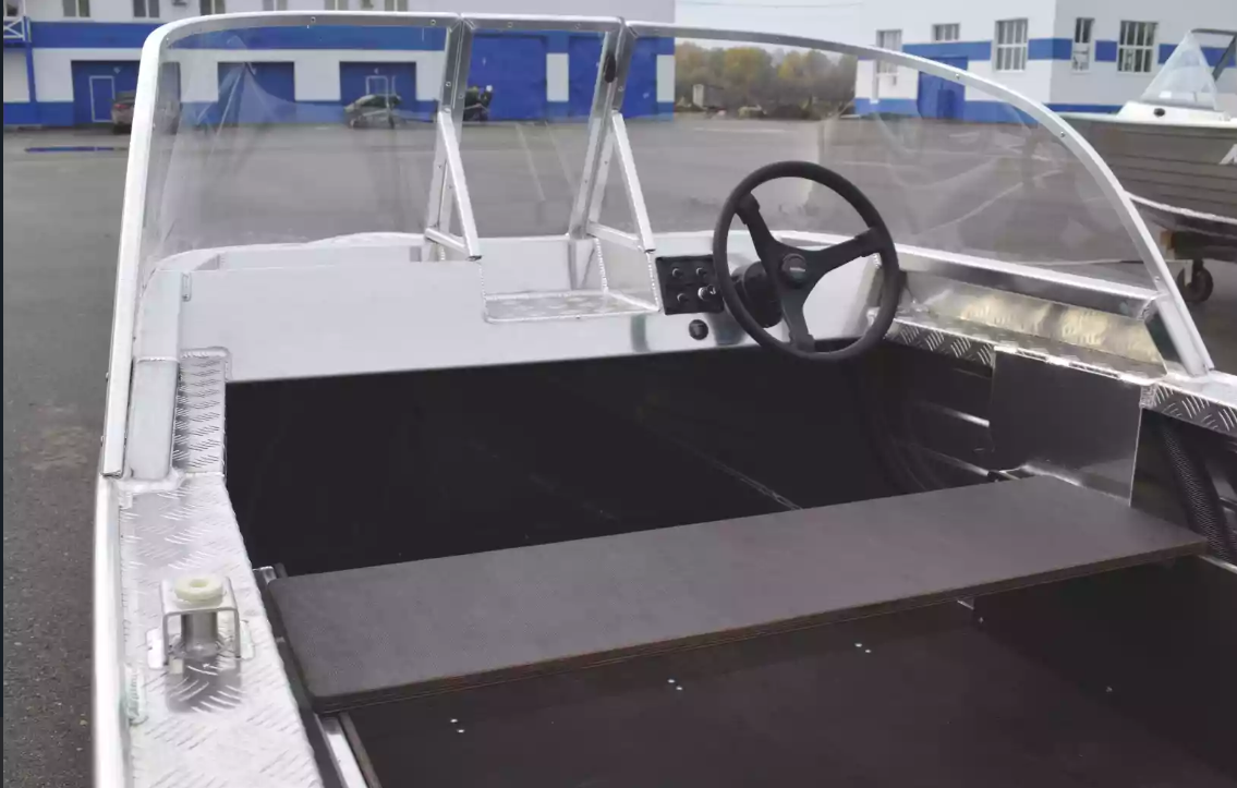 Алюминиевая лодка Wyatboat-390 Pro в Уссурийске