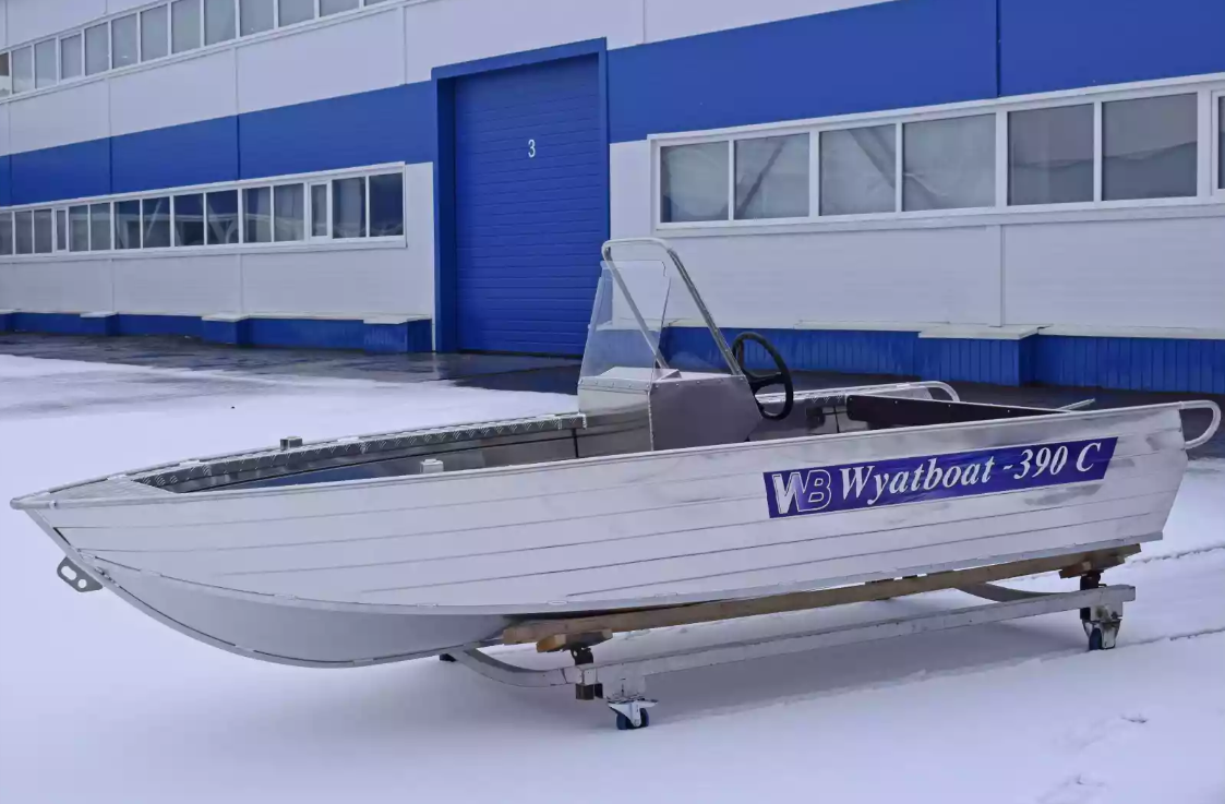 Алюминиевая лодка Wyatboat-390 C в Уссурийске