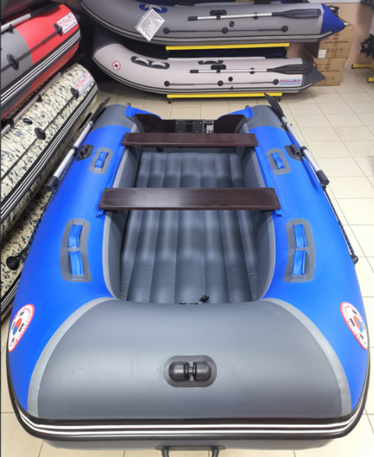 КОМПЛЕКТ Лодка MISHIMO PRO 350 + ЛОДОЧНЫЙ МОТОР MARLIN MP 9.9 (20) AMHS PRO в Уссурийске