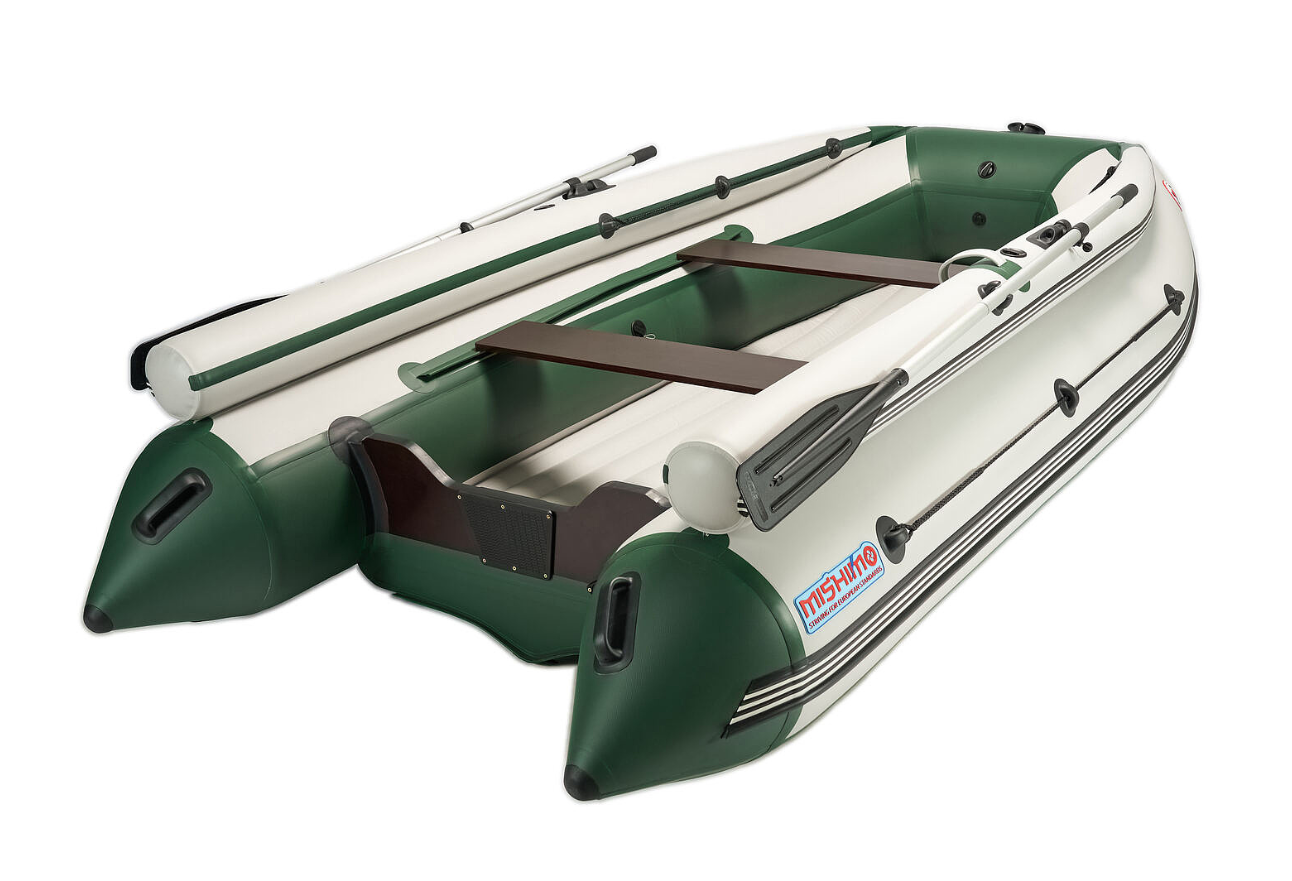 КОМПЛЕКТ ЛОДКА MISHIMO FAMILY LITE 370 + МОТОР MARLIN MP 9.9 AMHS PROLINE FORCE в Уссурийске