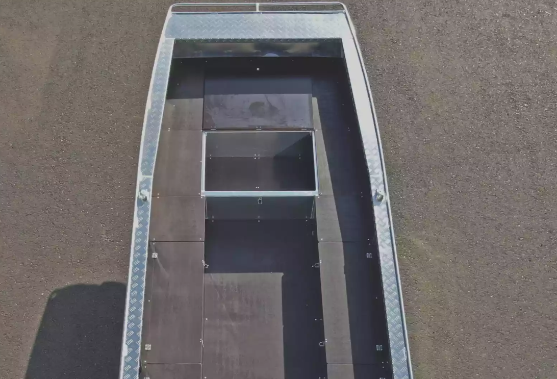 Алюминиевая лодка Wyatboat-490 Jonboat в Уссурийске