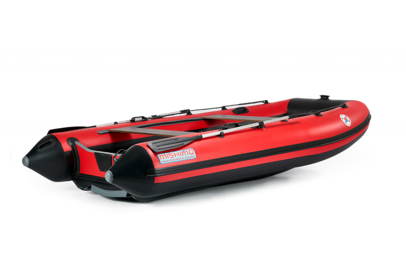 КОМПЛЕКТ ЛОДКА MISHIMO RAPID 380 + ЛОДОЧНЫЙ МОТОР MARLIN MP 9.9 (20) AMHS PROLINE FORCE в Уссурийске