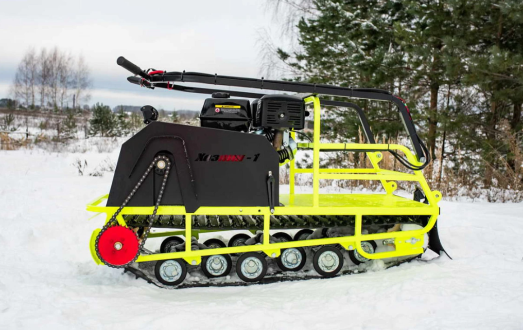 Мотобуксировщик Бурлак ХОЗЯИН-1 (капот металл) в Уссурийске