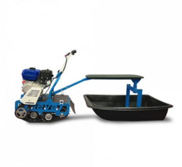 Мотобуксировщик НЕВА МС-1-YA (MX200) с санями и сиденьем в Уссурийске