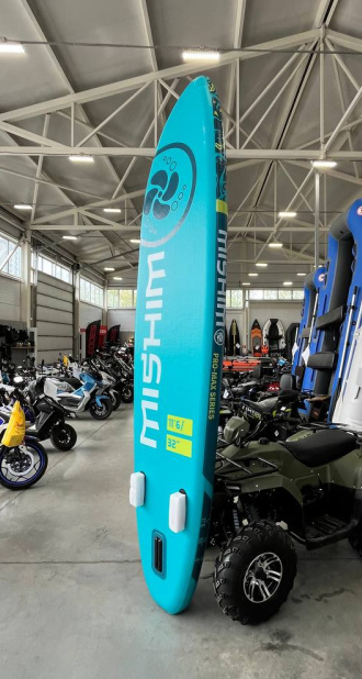SUP (САП) Доска MISHIMO PRO-MAX Light Teal 11’ (335см) в Уссурийске