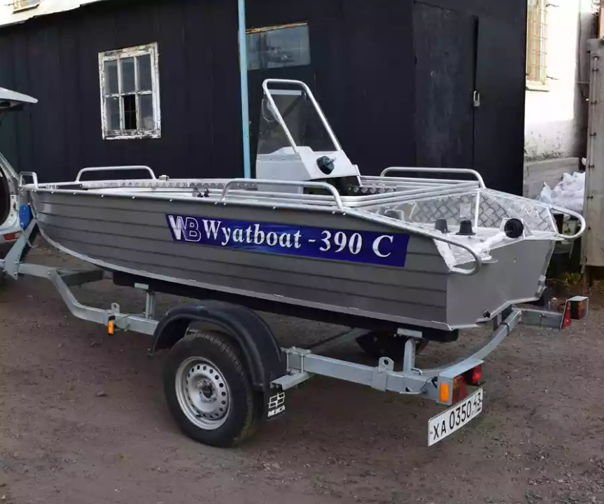 Алюминиевая лодка Wyatboat-390 C в Уссурийске