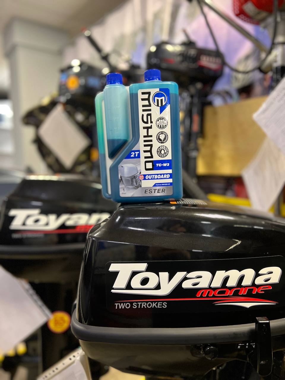Масло MISHIMO 2T OUTBOARD (ESTER) полусинтетика 1 л в Уссурийске