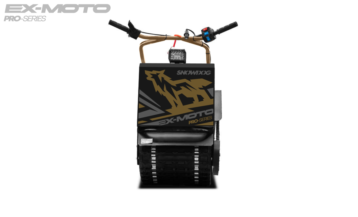 Мотобуксировщик EX-MOTO SNOWDOG S380 8л.с. в Уссурийске