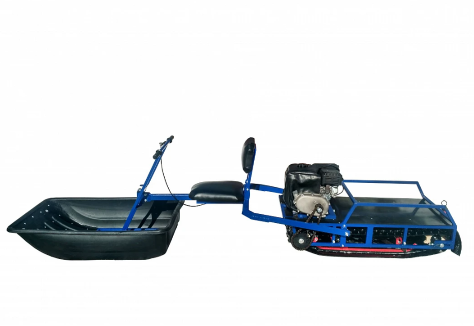 Мотобуксировщик толкач Альбатрос-XL8 с модулем. С фарой, тележки в Уссурийске