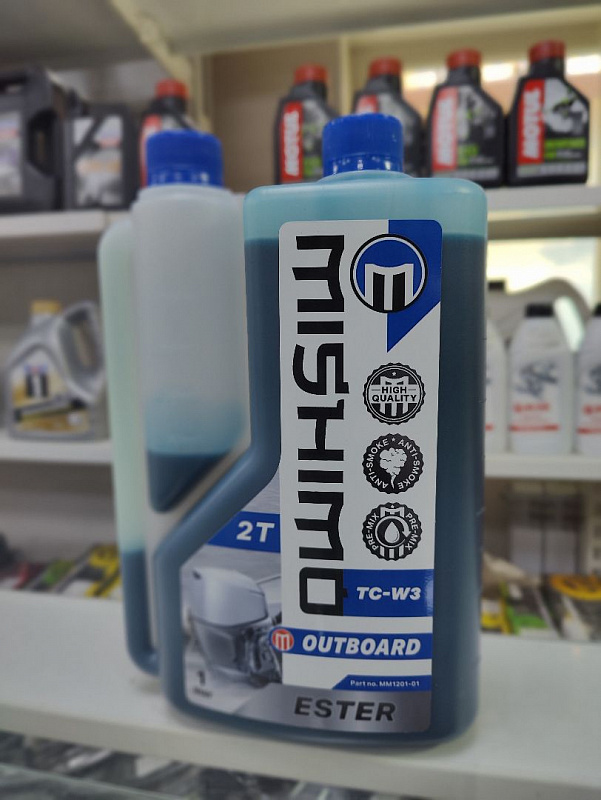 Масло MISHIMO 2T OUTBOARD (ESTER) полусинтетика 1 л в Уссурийске