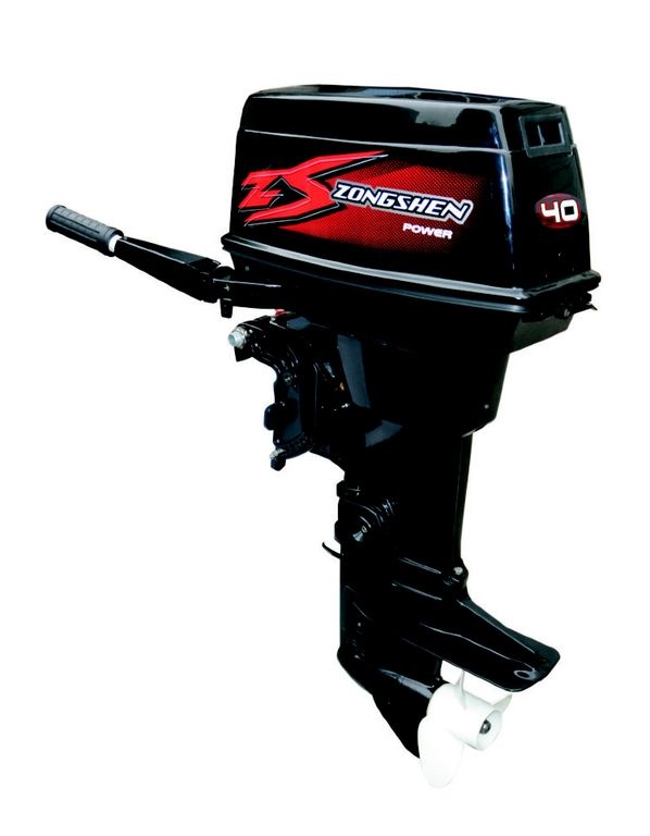 Лодочный мотор Zongshen T40 (+руль+пульт) в Уссурийске