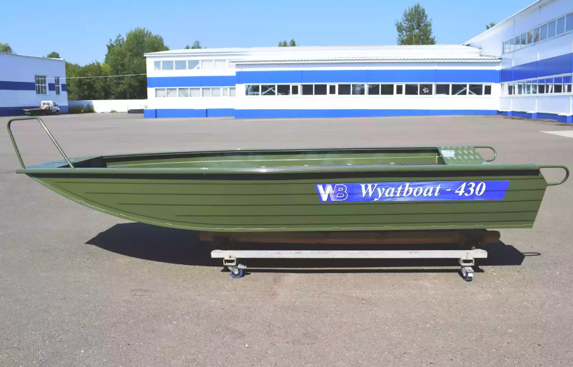 Алюминиевая лодка  Wyatboat-430 Master Fish в Уссурийске