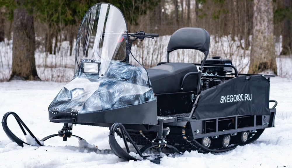 Миниснегоход Бурлак Егерь Экспедитор 15 л.с. , реверс, тормоз, капот белый в Уссурийске