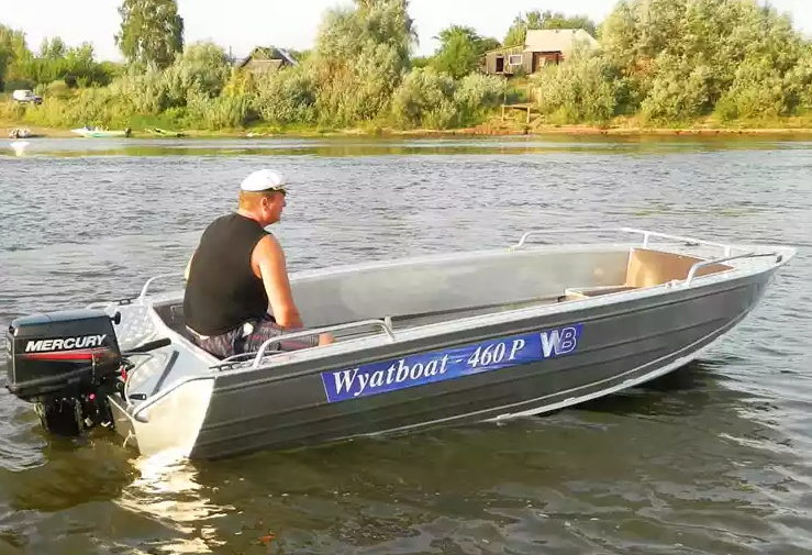 Алюминиевая лодка Wyatboat-460 P в Уссурийске