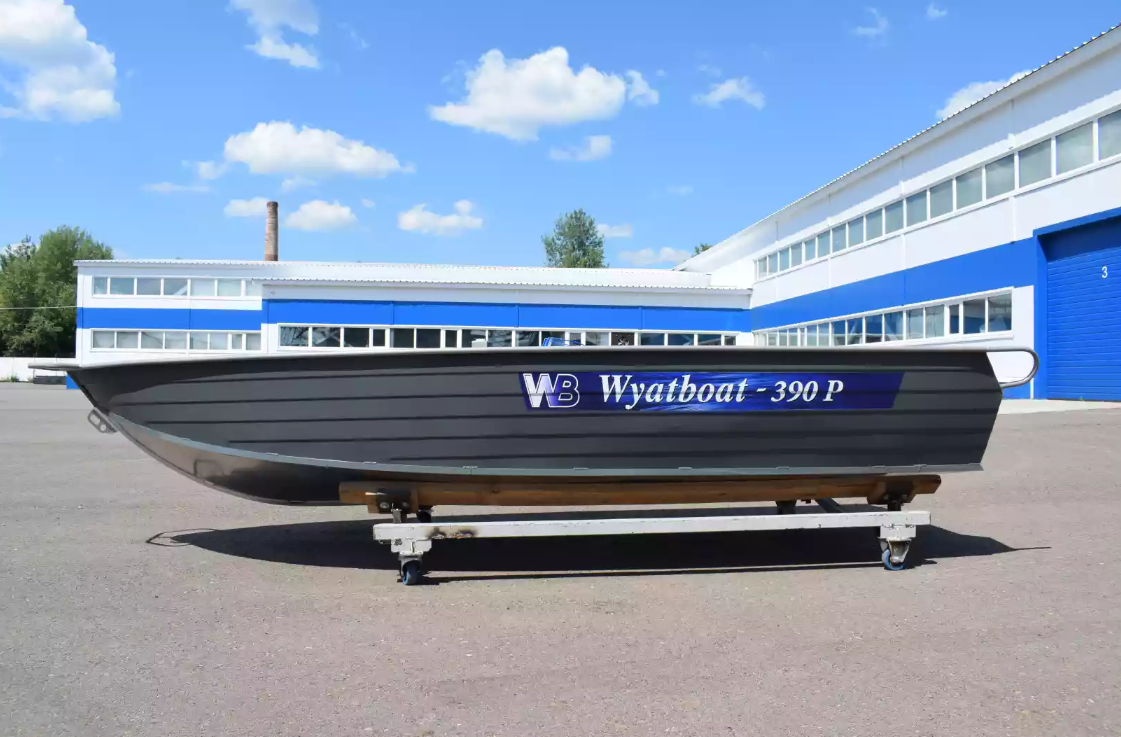 Алюминиевая лодка Wyatboat-390Р Fish в Уссурийске