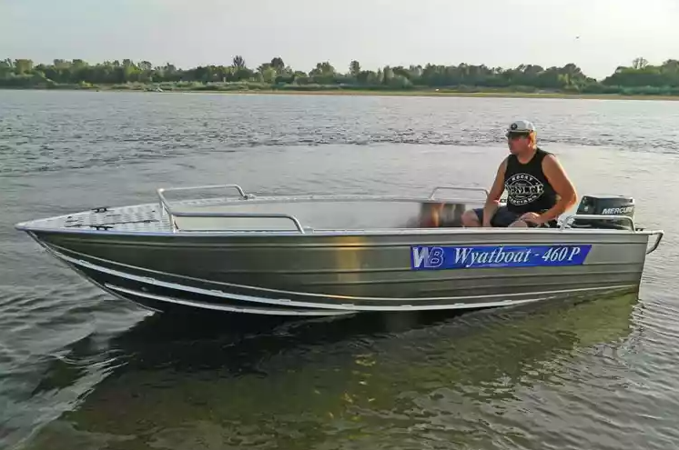 Алюминиевая лодка Wyatboat-460 P в Уссурийске