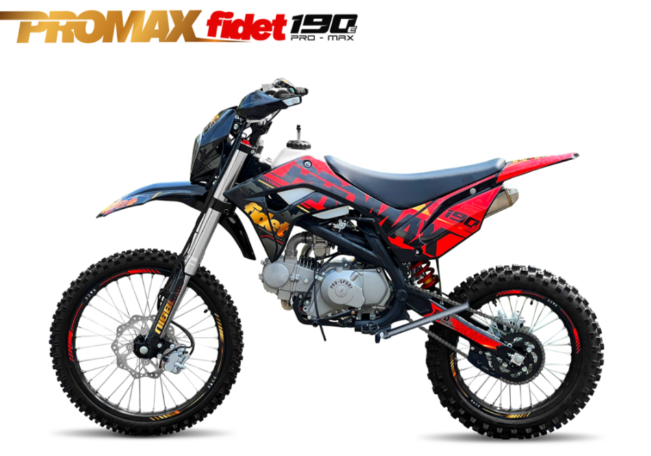 Мотоцикл (питбайк) PROMAX FIDET (ФАЙДЕТ) 190E MAX PRO LUX 19/16 в Уссурийске