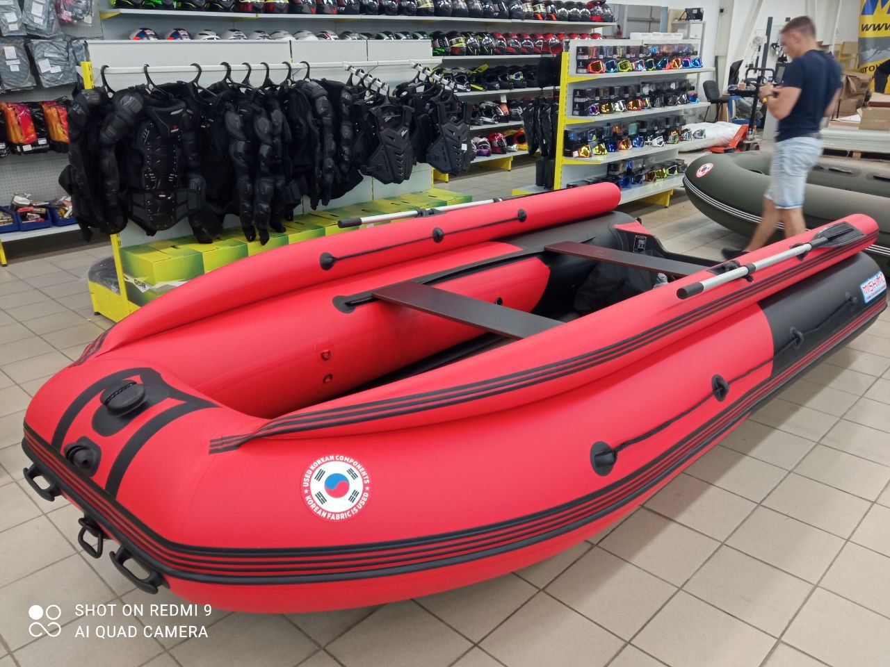 Лодка MISHIMO RIVER FJET PRO 430  под водомет в Уссурийске