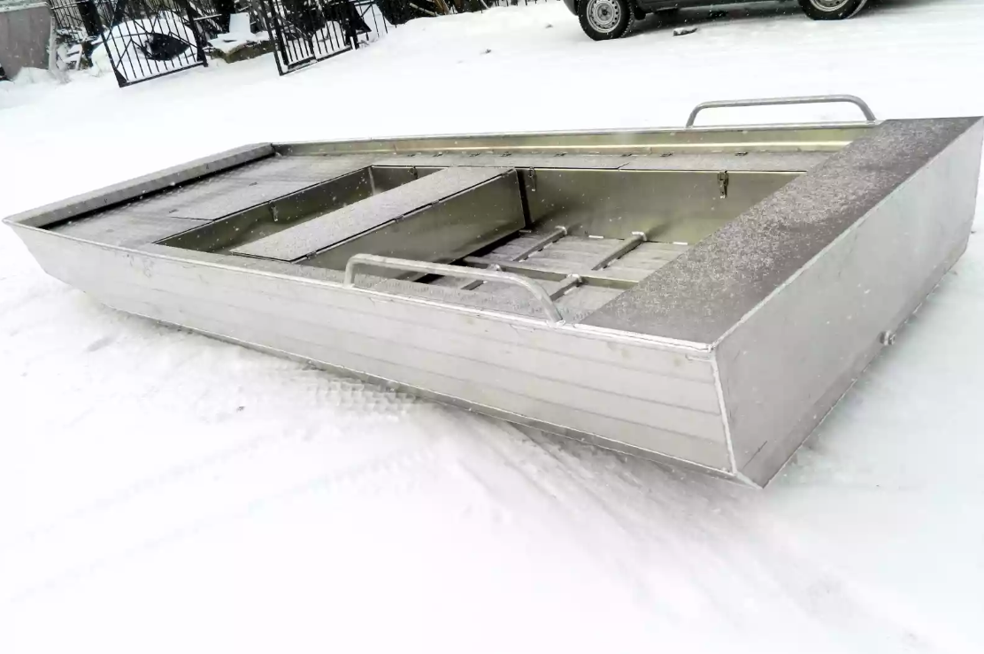 Алюминиевая лодка Wyatboat-390 Jonboat в Уссурийске