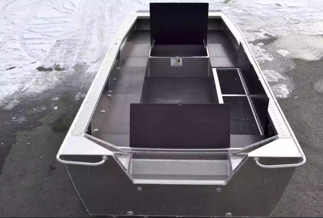 Алюминиевая лодка Wyatboat-490 Jonboat в Уссурийске