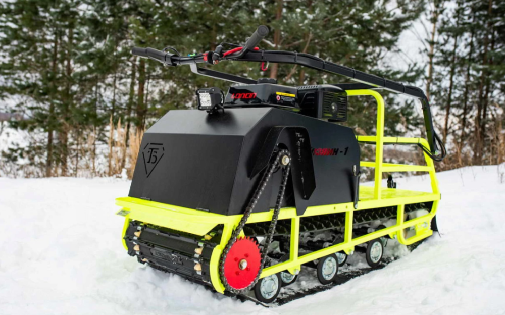 Мотобуксировщик Бурлак ХОЗЯИН-1 (капот металл) в Уссурийске