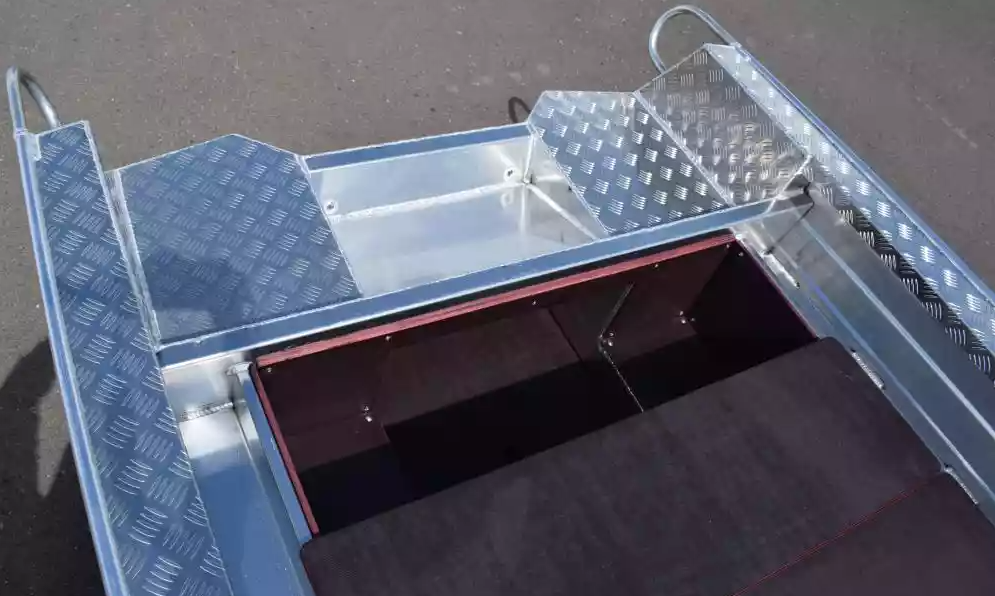Алюминиевая лодка Wyatboat-390Р Fish в Уссурийске