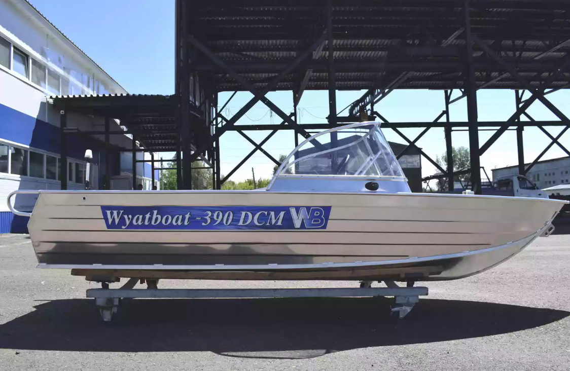Алюминиевая лодка Wyatboat-390 DCM в Уссурийске