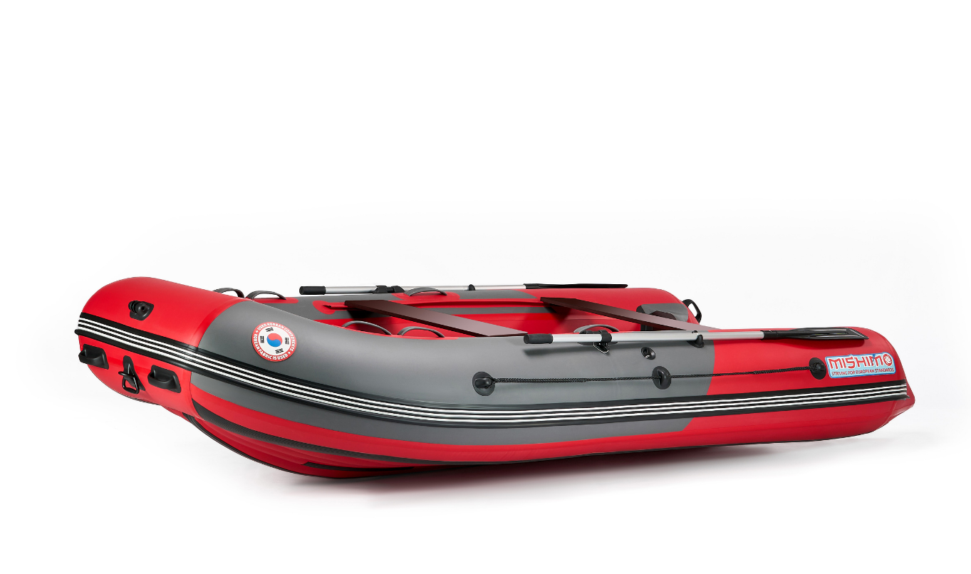 КОМПЛЕКТ ЛОДКА MISHIMO PRO 350 + ЛОДОЧНЫЙ МОТОР MARLIN MP 9.9 (15) AMHS PROLINE в Уссурийске
