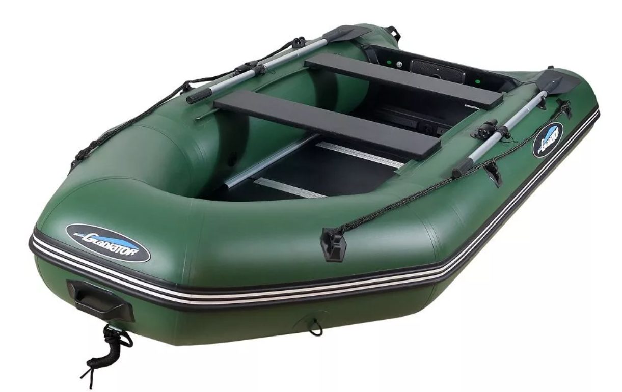 МОТОРНО-ГРЕБНАЯ ЛОДКА ПВХ GLADIATOR A 280 ТК С ФАНЕРНЫМ ДНОМ в Уссурийске