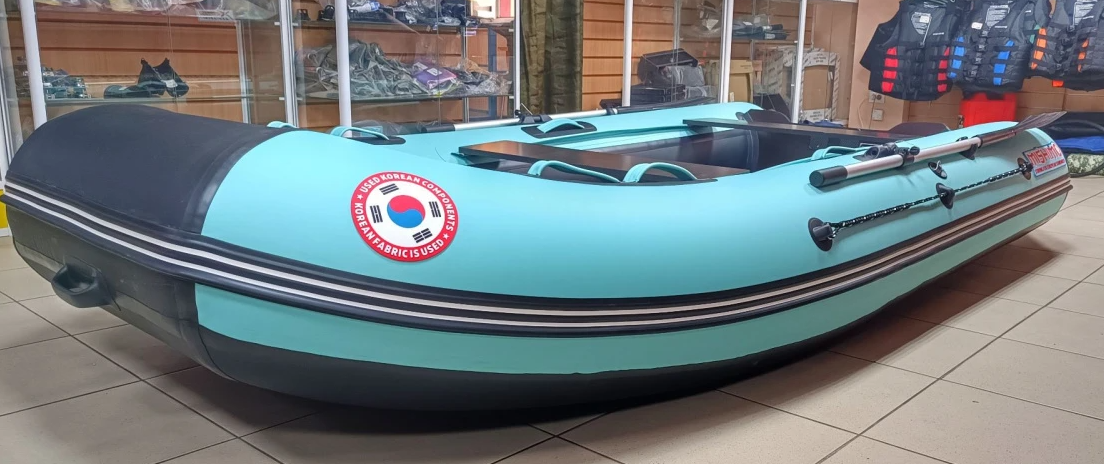 КОМПЛЕКТ ЛОДКА MISHIMO LITE 390 + МОТОР 9,9 (15) Л.С. в Уссурийске